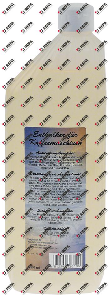 Descaler for coffee and espresso machines 1l RDS