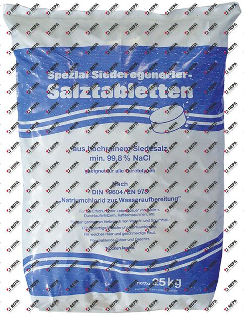 Regeneriersalz Inhalt 25 kg Typ BROXETTEN