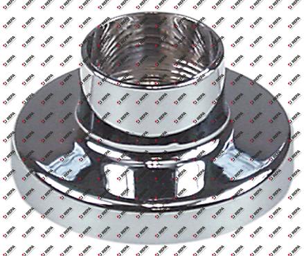 Rosace chromé raccord 26x19G