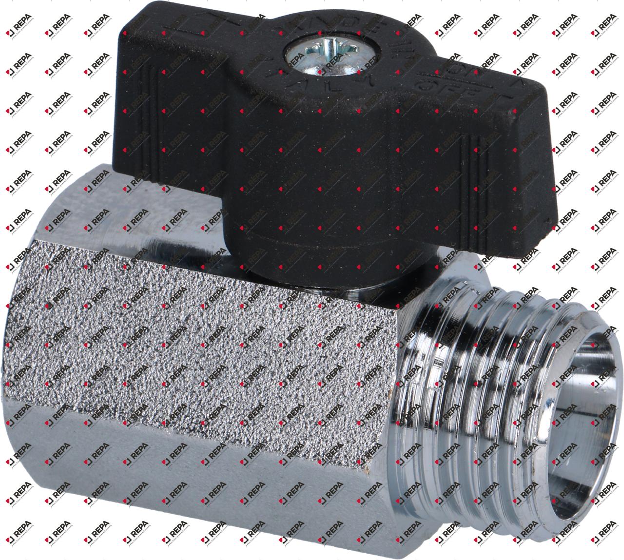 Kugelhahn Anschluss 1/2" IG - 1/2" AG