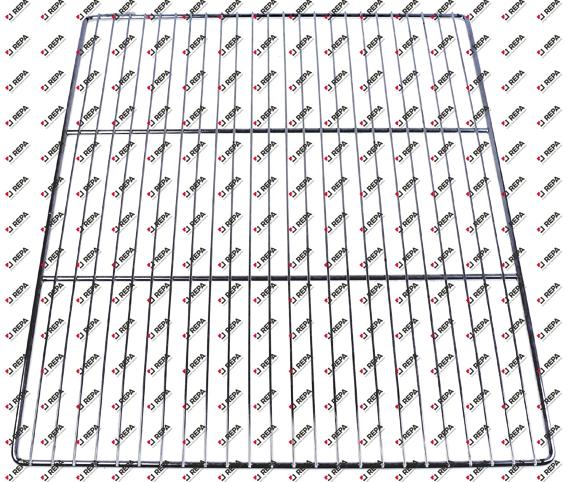 Grate W 530mm D 650mm stainless steel