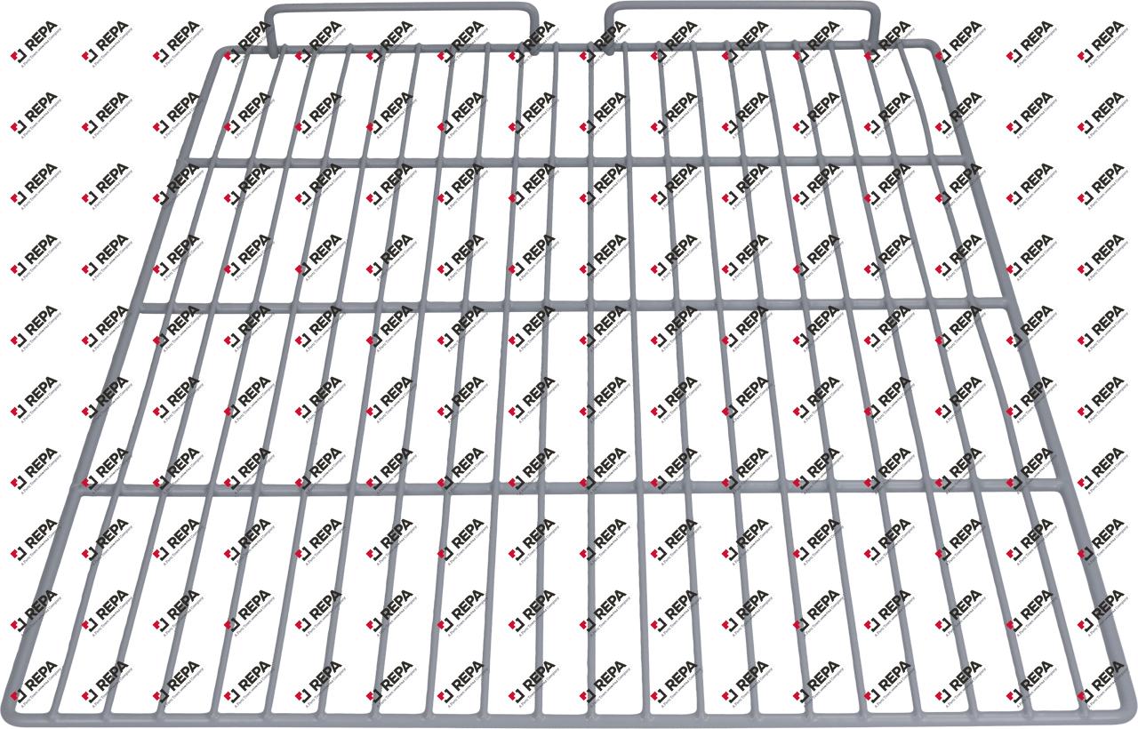 Grate plastic-coated steel grey W 535 mm D 650 mm