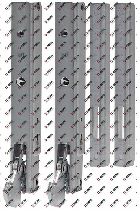 Oven hinge kit L 170mm mounting distance 140mm