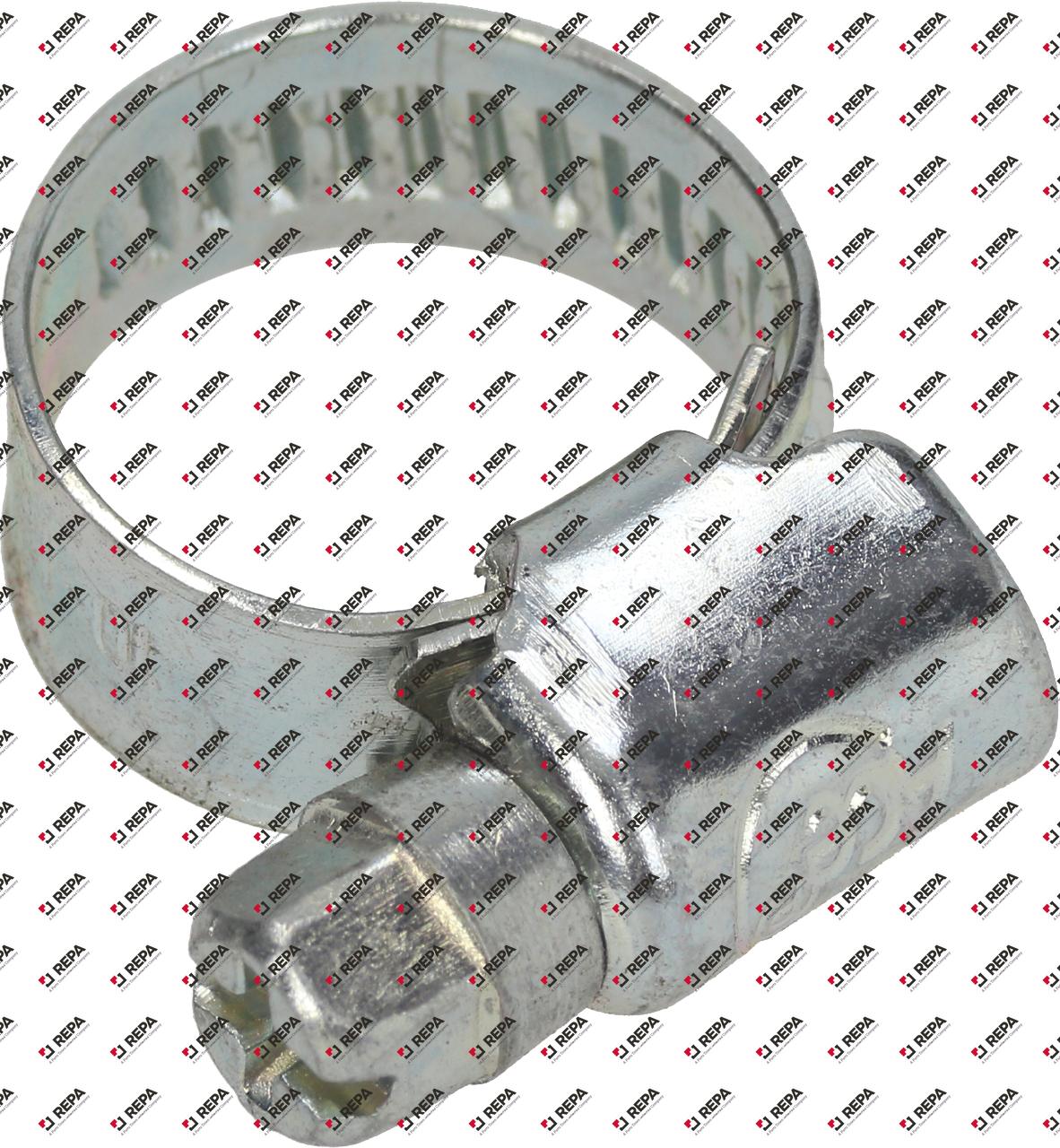 Hose clamp zinc-coated steel ø 8-16mm width 9mm