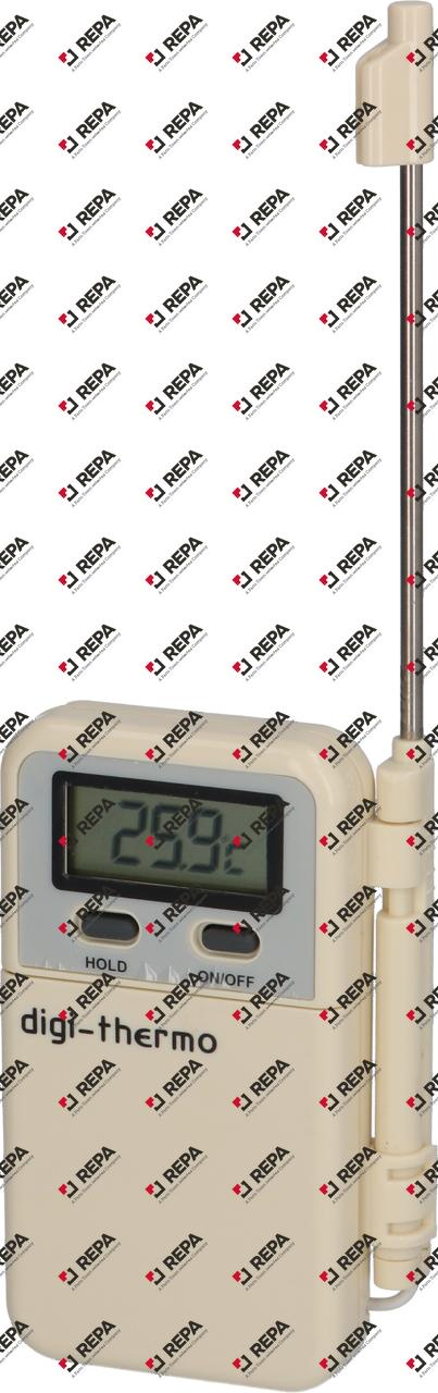 Temperatuurmeter kabellengte 500mm voeler ø 3,5mm