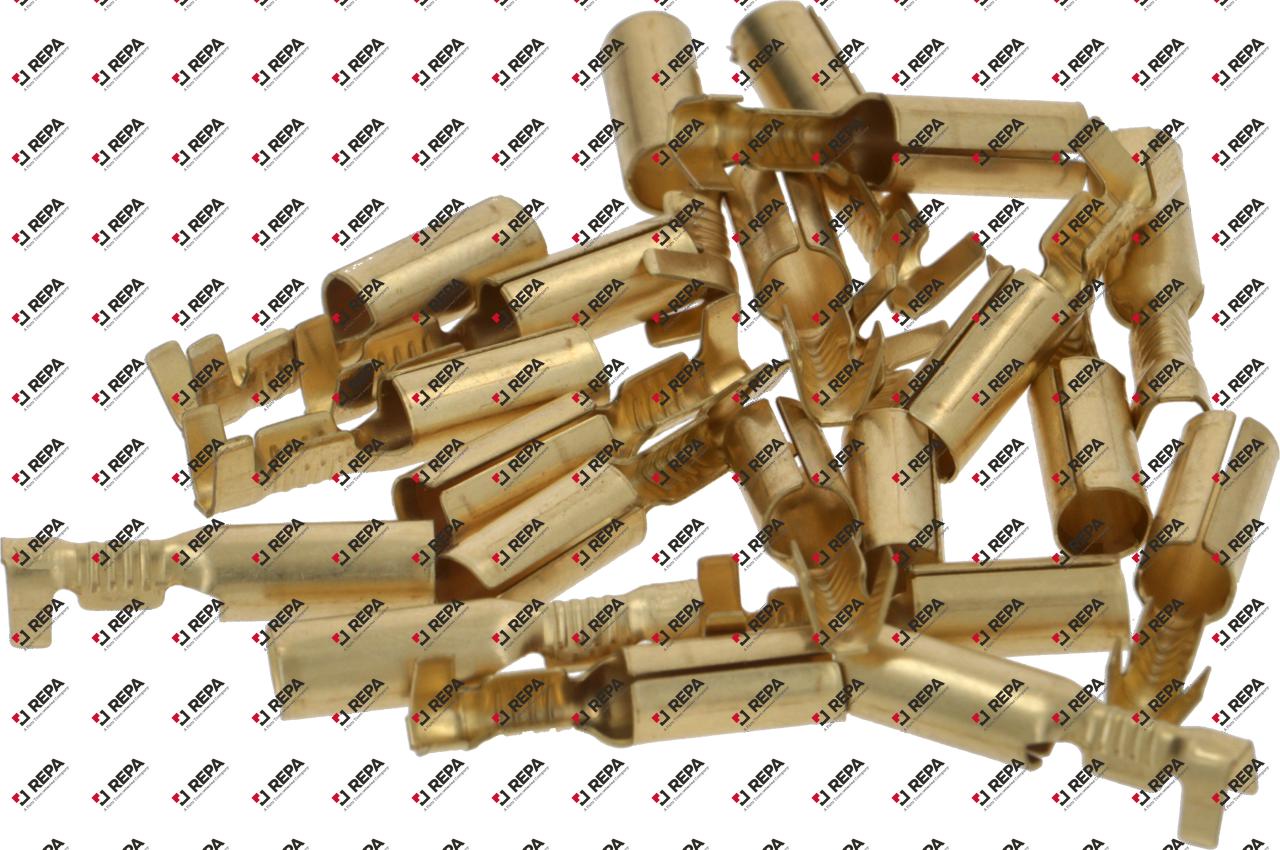 Prolongateur femelle CuZn t.max. 125°C 0,25-1,5mm²