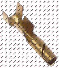 Rundsteckhülse CuZn gal Sn T.max. 125 °C