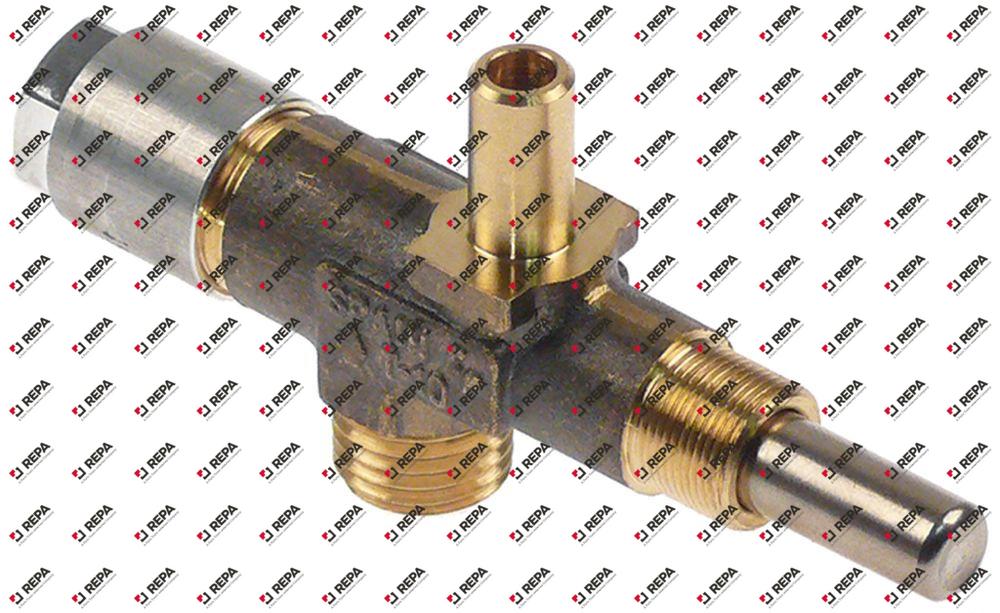 Safety valve gas inlet M14x1.5 ET gas outlet ø 8mm