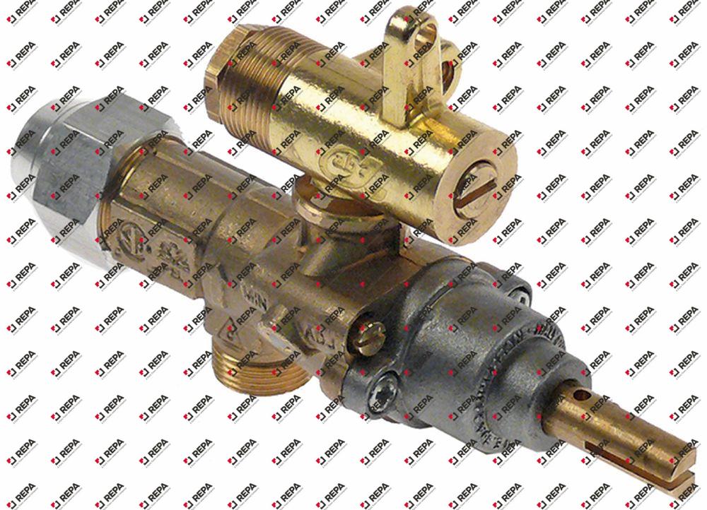 Gas tap type GPEL20D bypass nozzle ø 0,7mm