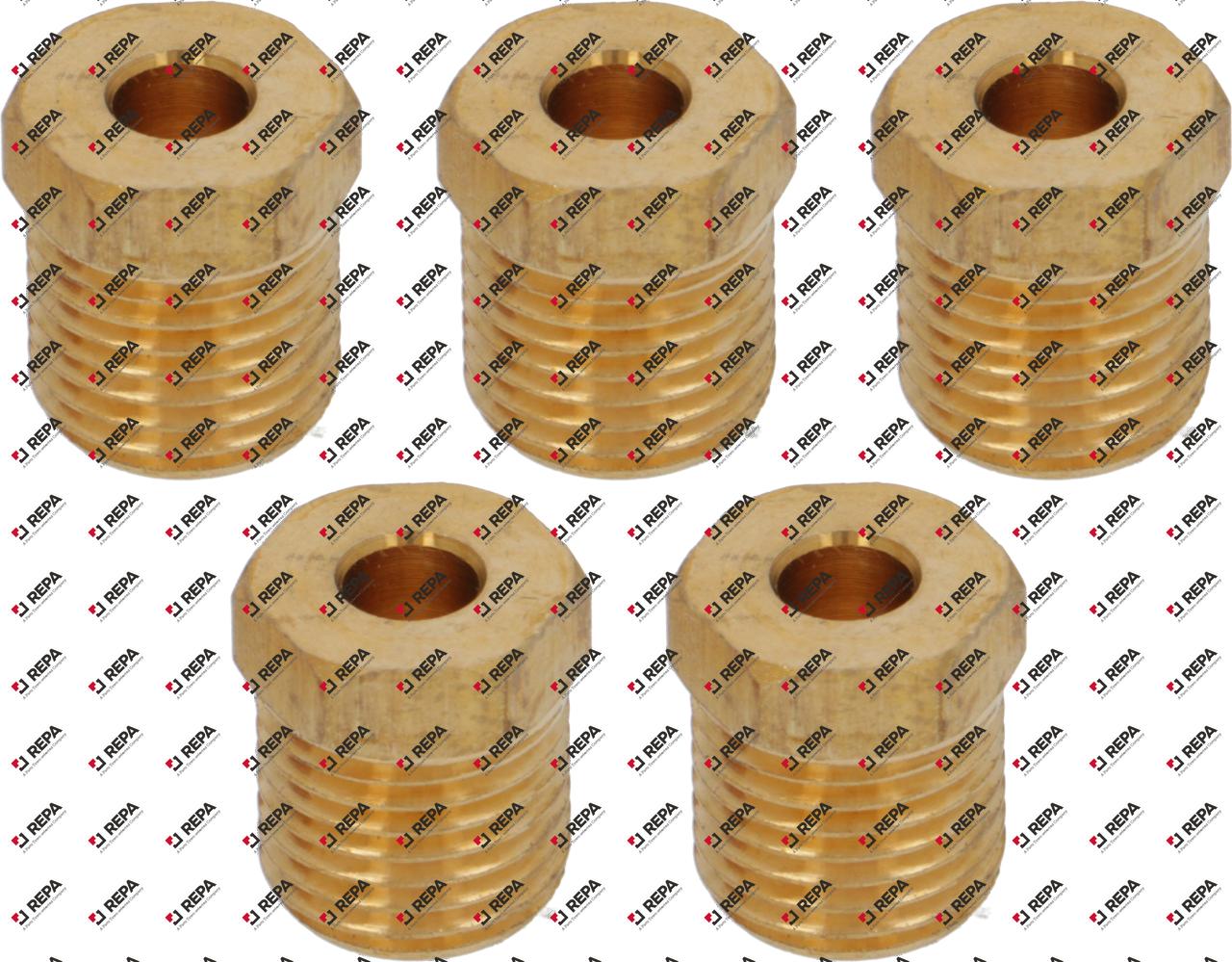 Überwurfschraube für Rohr-ø 4 mm Gewinde M10x1