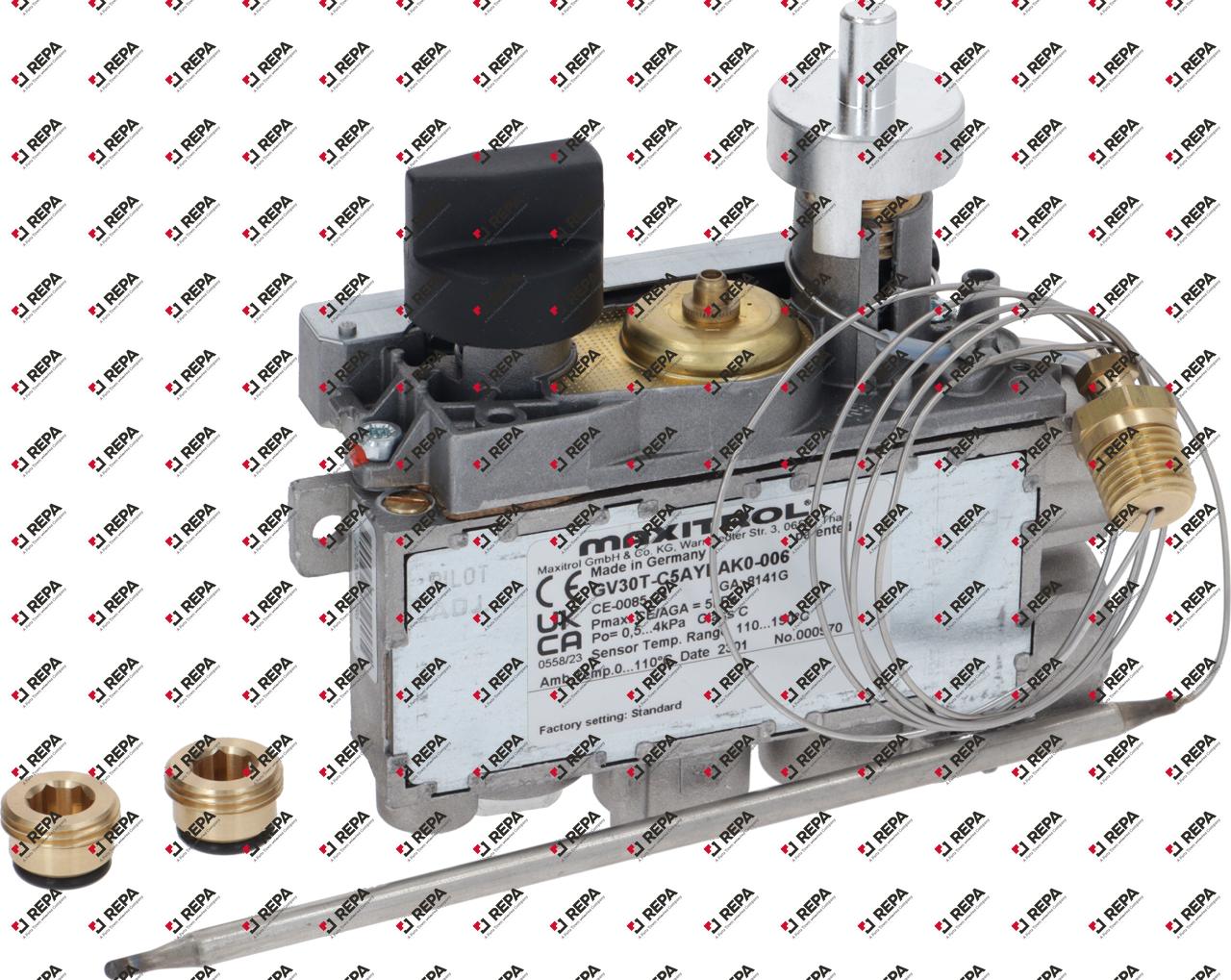 Gas thermostat type GV30T-C5AYEAK0-001 110-190°C