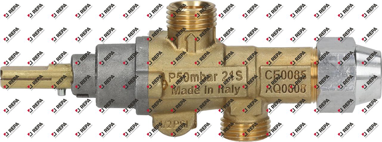 Gas tap type 21S bypass nozzle ø 0,75mm