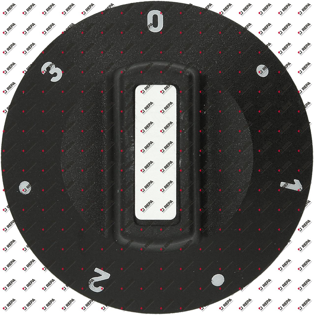 Knob switch 7-position ø 50mm shaft ø 6x4.6mm