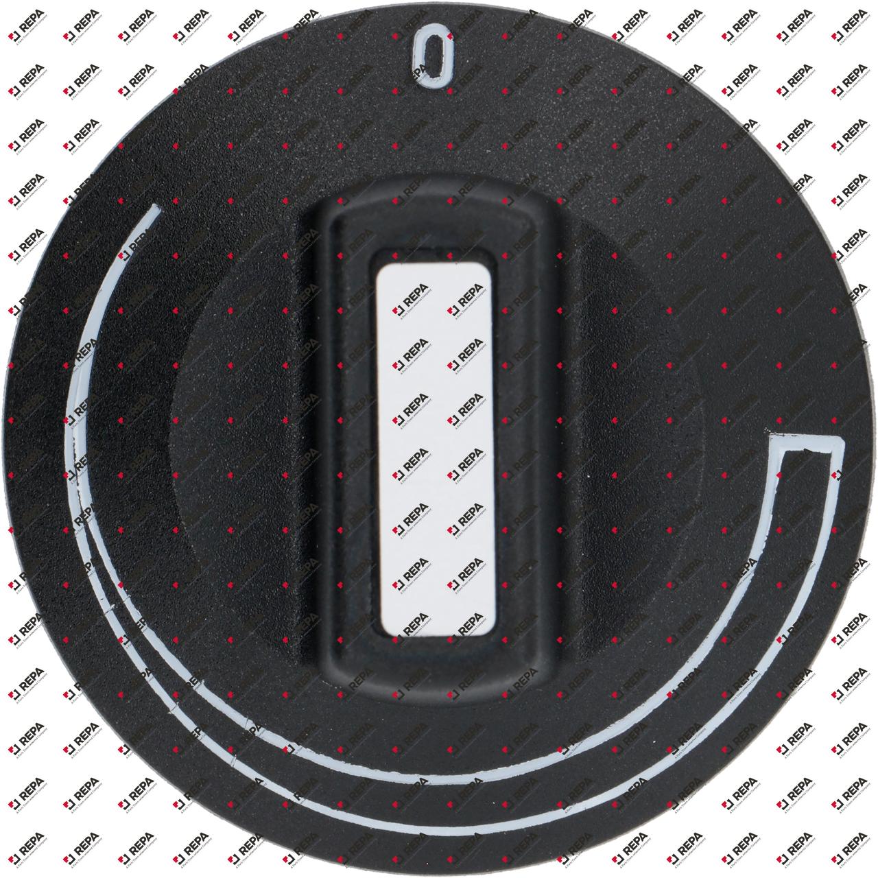 Knebel Schweif ø 50 mm Achse ø 6x4,6mm