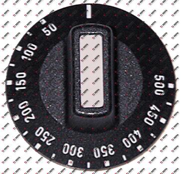 Knob thermostat t.max. 500°C ø 50mm