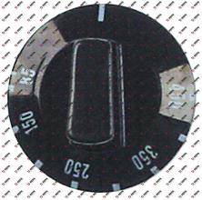 Knob thermostat t.max. 450°C ø 49mm
