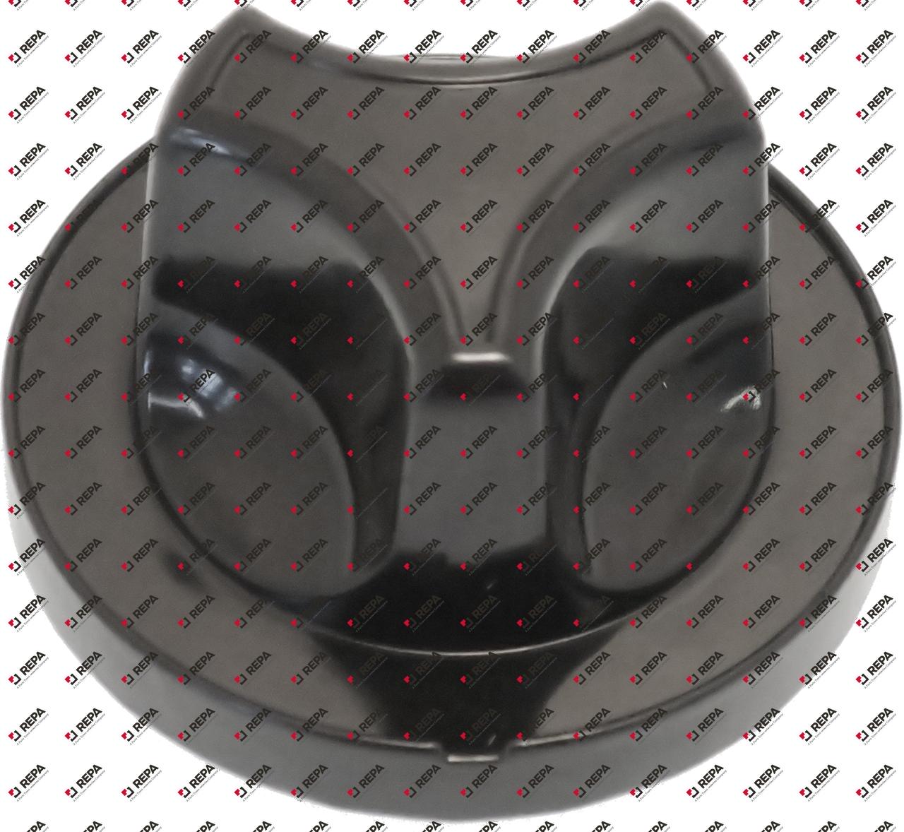 Knebel ø 62 mm schwarz s ohne Adapter/Symbol