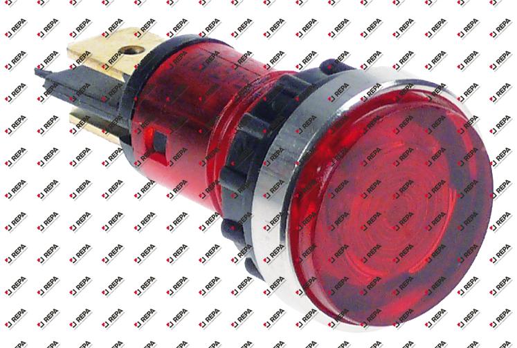 Signallampe ø 12 mm 230 V rot