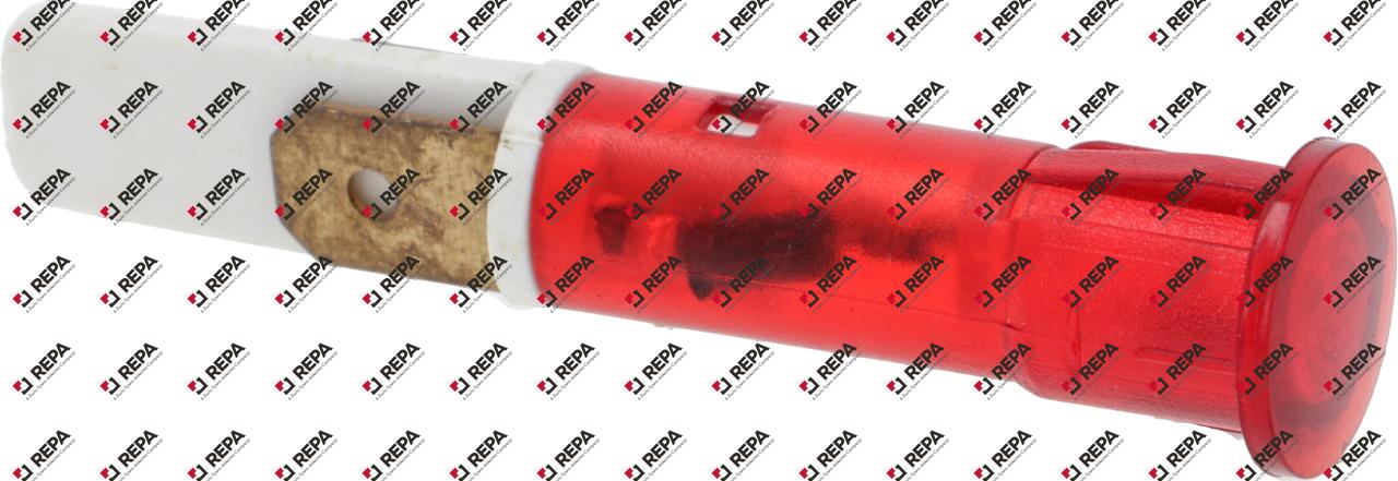 Indicator light ø 10mm 230V red