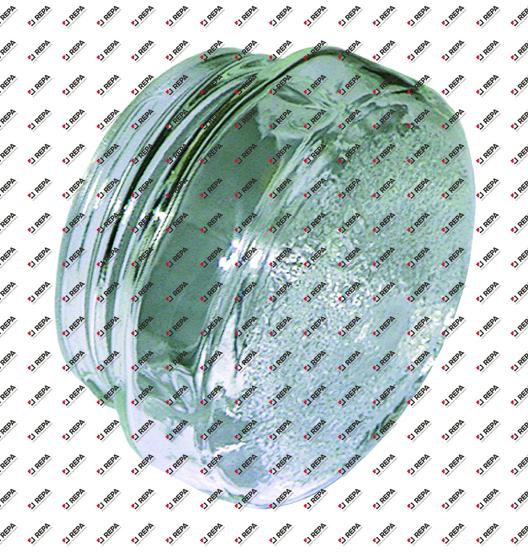 Oven lamp glass temp.-resist. 350°C thread ø 62mm