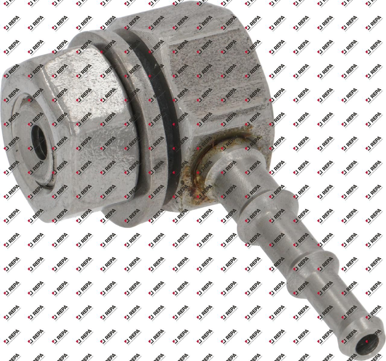 Raccord cuve M12 acier inox tuyau ø 4/5/6mm