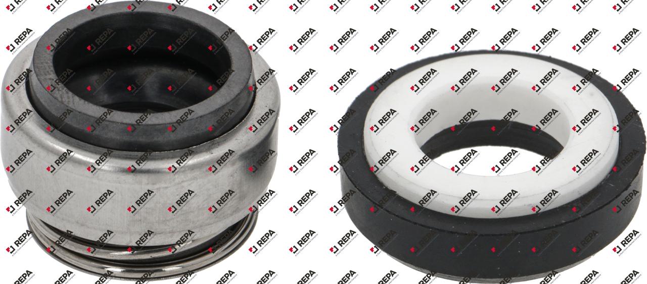 Mechanical shaft seal stainless steel/ceramic/EPDM