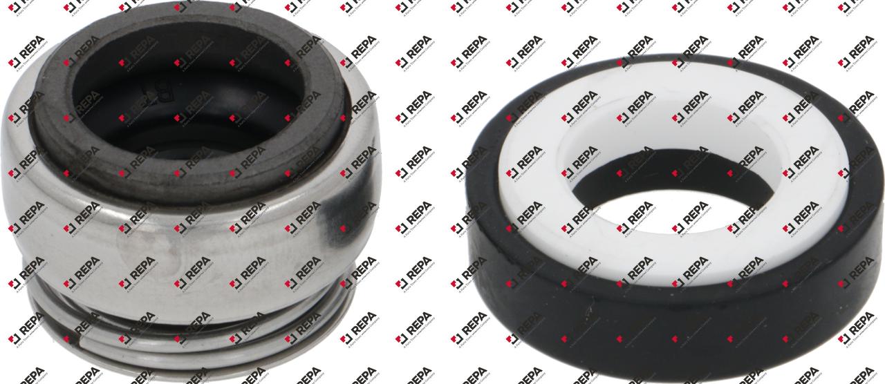 Mechanical shaft seal stainless steel/ceramic/EPDM
