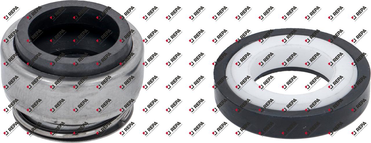 Mechanical shaft seal stainless steel/ceramic/EPDM