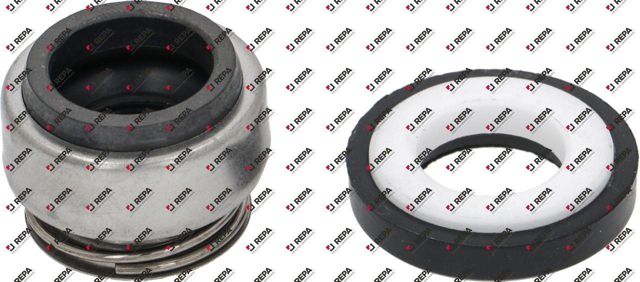 Mechanical shaft seal stainless steel/ceramic/EPDM