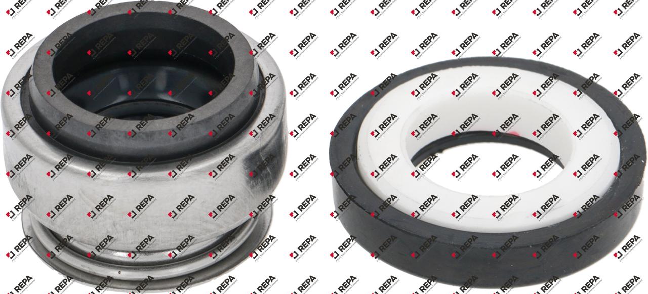Mechanical shaft seal stainless steel/ceramic/EPDM