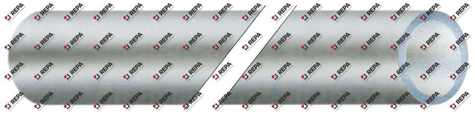 PVC hose ID ø 6mm ED ø 9mm L 2m transparent