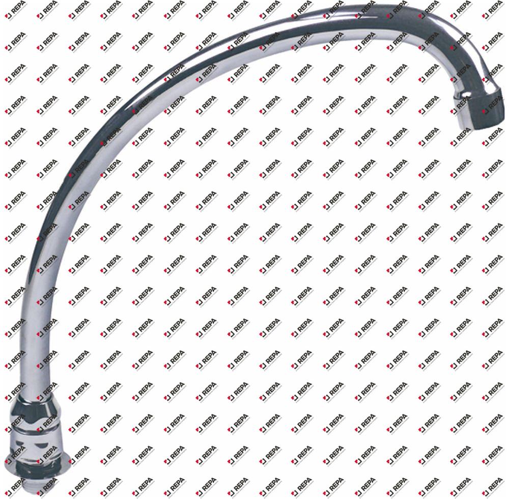 Uitloop aansluiting 1/2" OD pijp ø 18mm