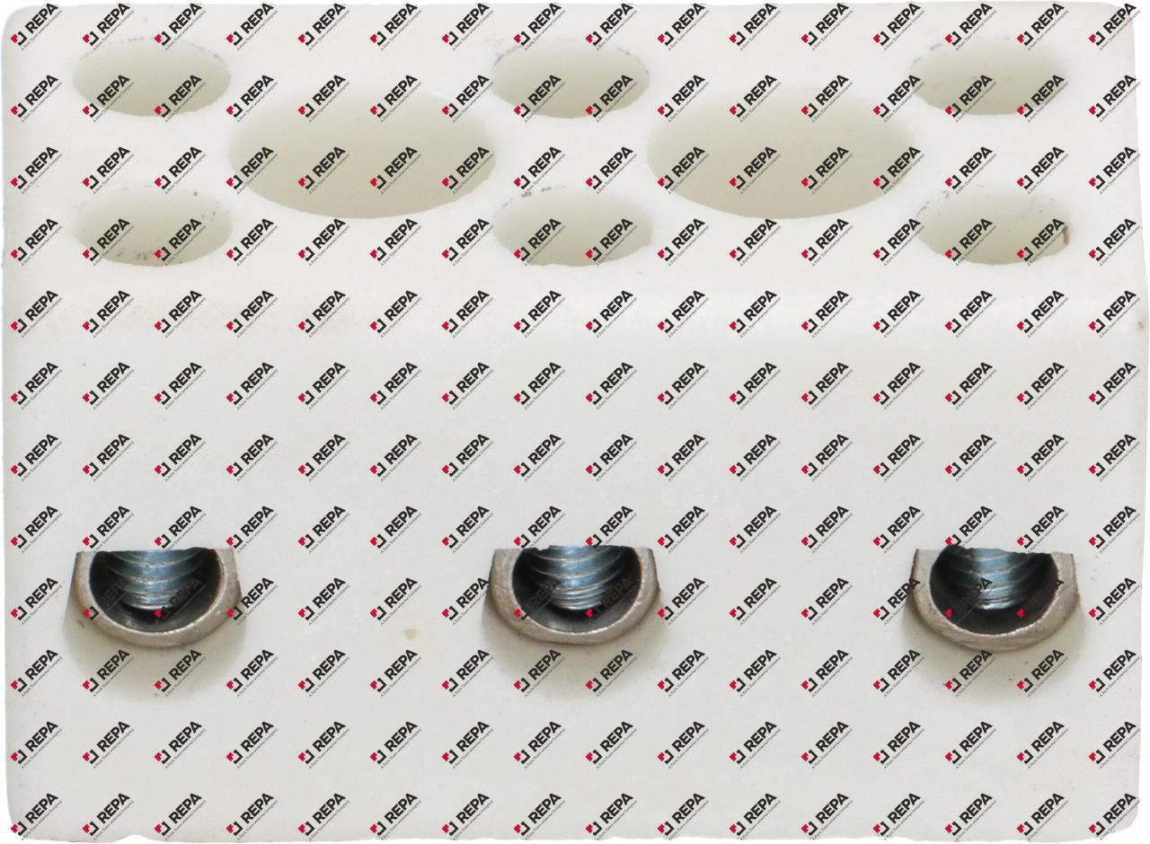 Porzellanklemme 3 -polig 2,5 mm² max. 24 A