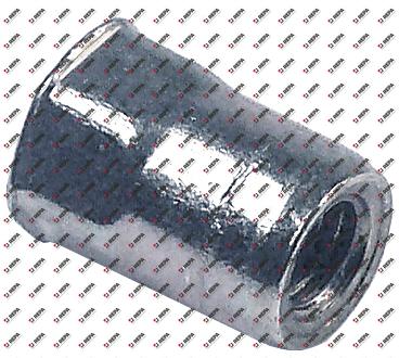 Nietmutter Gewinde M6 CNS L 15 mm DN 10 mm
