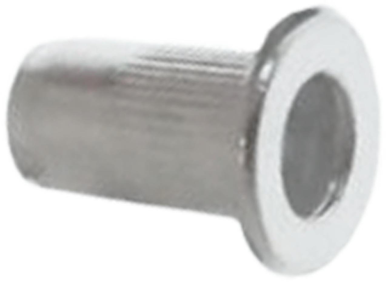 Rivetto a filetto ø 6mm filetto M4 alluminio L 8mm