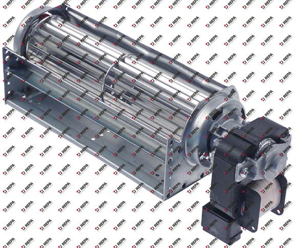 Cross flow fan 26W 230V motor position right