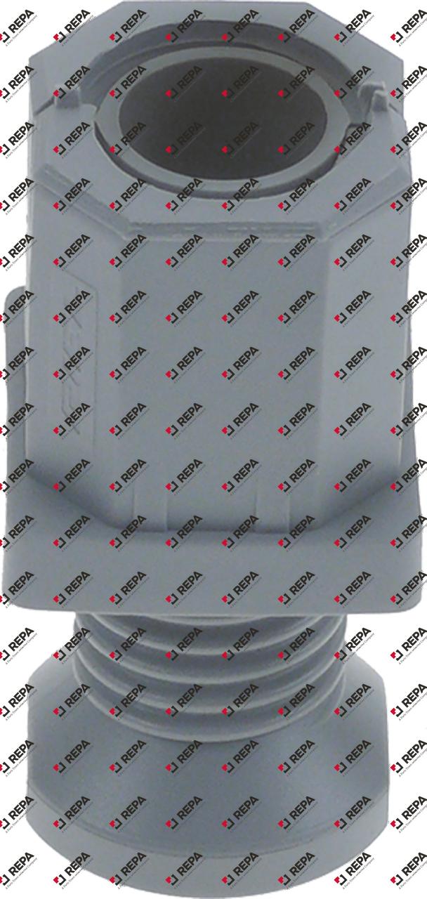 Piede plastica H 19-55mm
