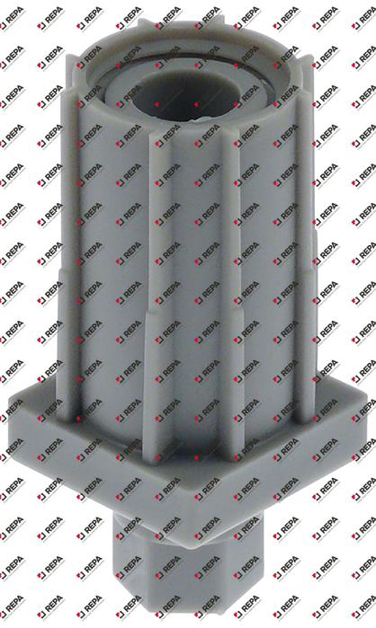 Gerätefuß Kunststoff H 23-55mm Nutzlast 90 kg