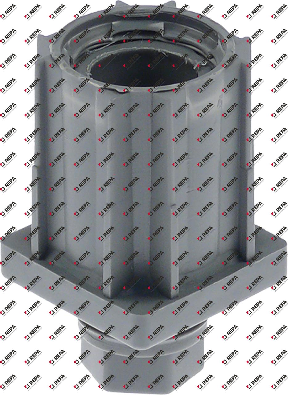 Piede plastica H 23-53mm