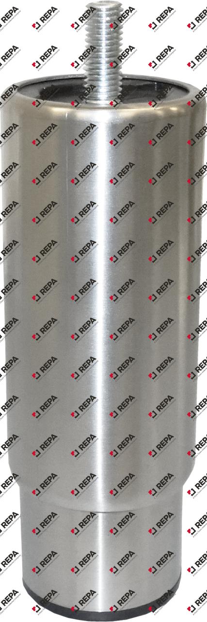 Gerätefuß Gewinde M12 Rohr ø 64 mm CNS H 155-235mm