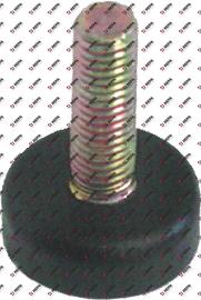 Apparaatvoet draad M8 ø 24mm H 8mm draad L 25mm