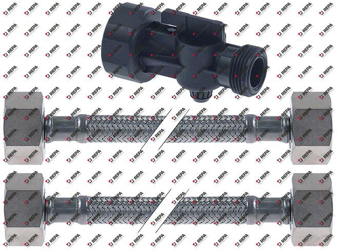 flex hose SS  connections 3/4" L 2000mm BRITA