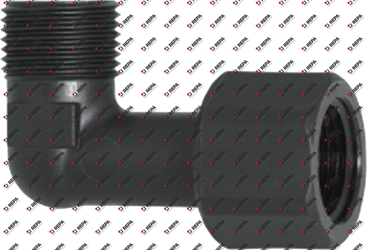 Codo de empalme para BRITA Purity 3/8" - 3/8"