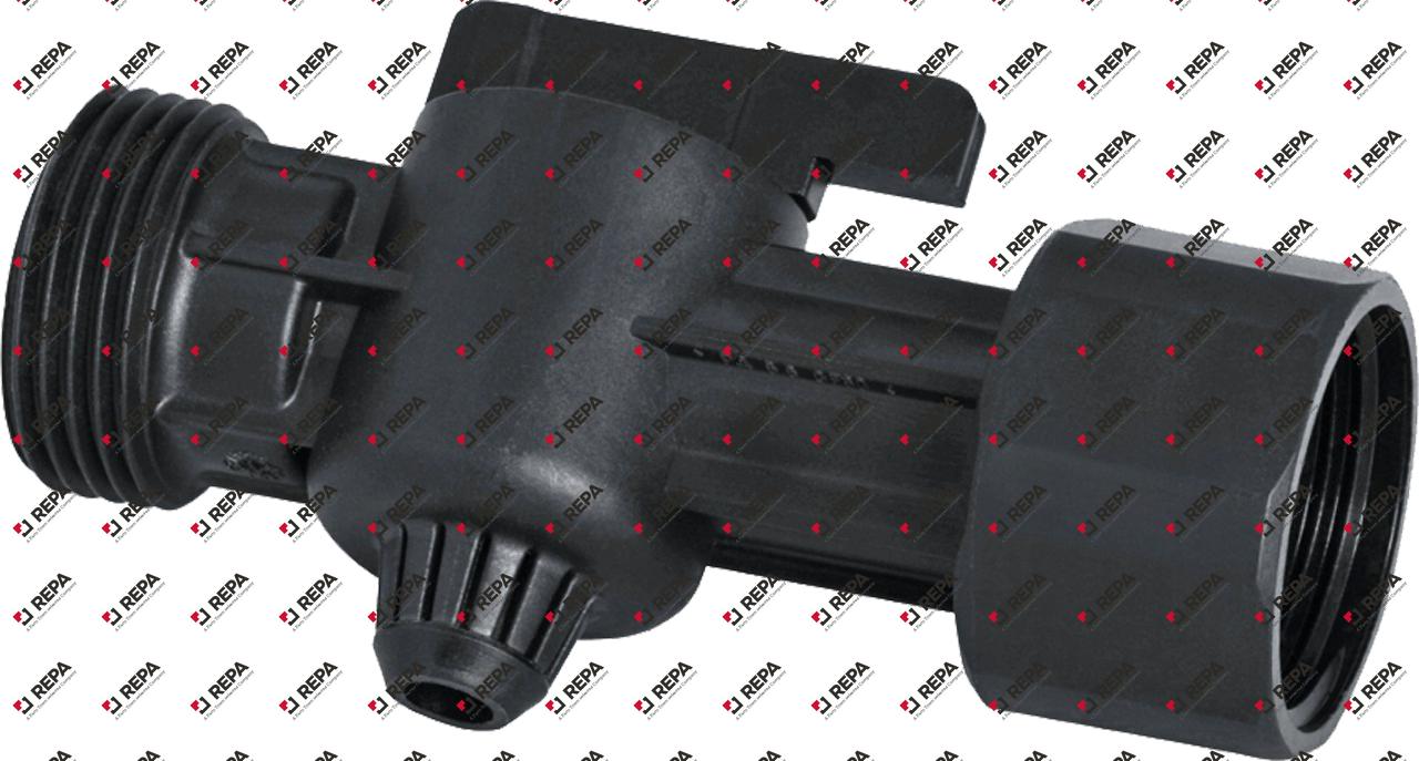 Absperrventil 3/4" IG - 3/4" AG Kunststoff