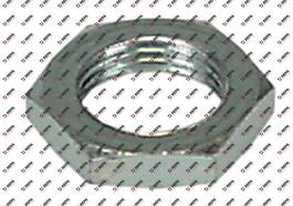 Nut thread M10x0.75 zinc-coated steel H 3mm WS 14