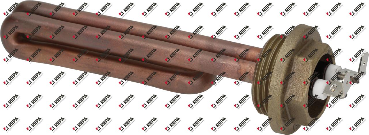 Resistencia 1350 W 230 V L 140 mm brida roscada