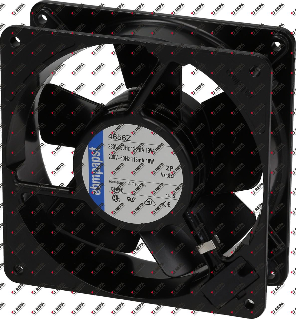 axial fan L 119mm W 119mm H 38mm 230VAC 50Hz 18W