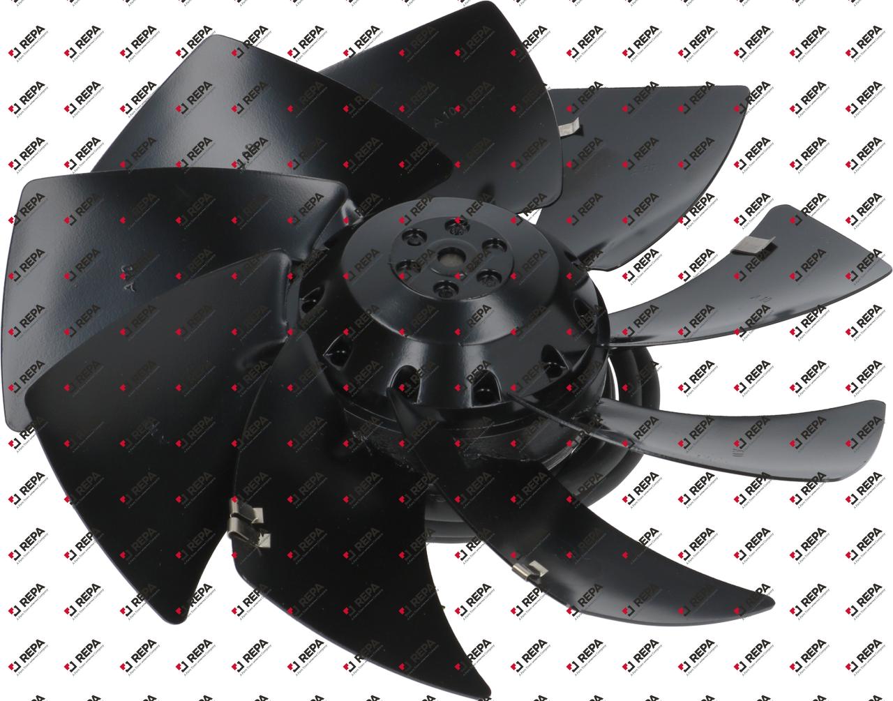 fan A4E250-AI02-10 fan wheel ø 250mm 230V blades 9