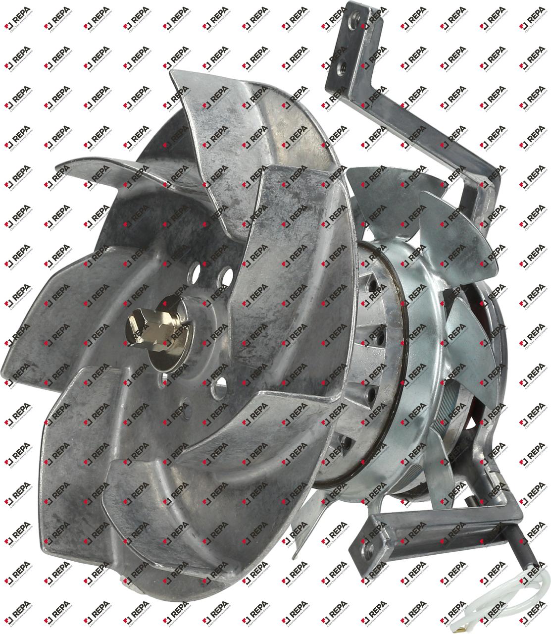 Heißluftventilator 230V 43W 0,25A L1 60mm L2 20mm
