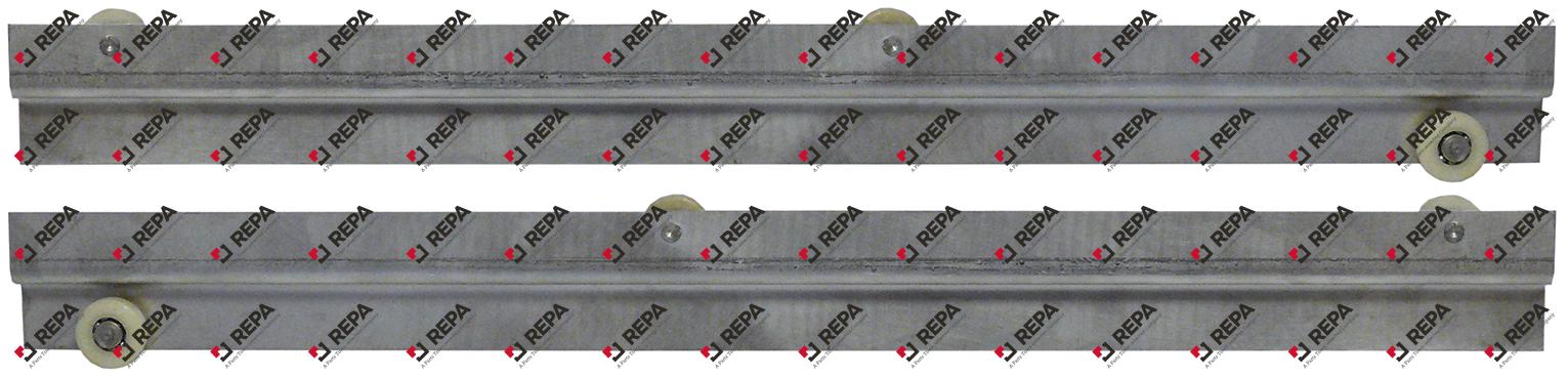 Auszugsschiene L 555mm B 53mm H 15mm Paar
